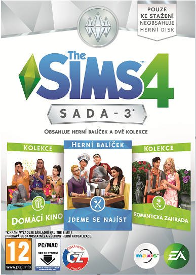 PC CD - The Sims 4 Bundle Pack 3 - vychází 9.6.2016 - obrázek produktu