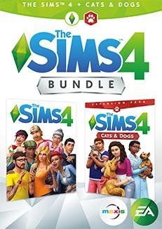 PC - The Sims 4 + Cats & Dogs - Bundle - obrázek produktu