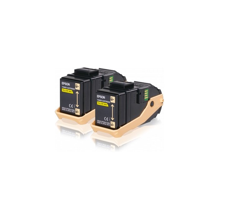 EPSON Yellow Double Pack  toner AL-C9300N  7,5K x2 - obrázek produktu
