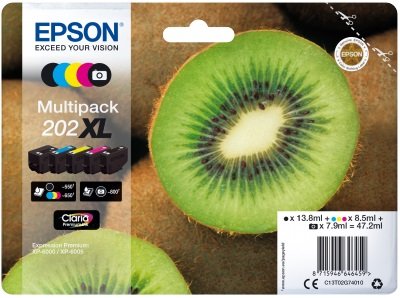 EPSON multipack 5 barev,202XL Premium, XL - obrázek produktu