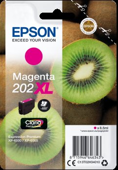 EPSON singlepack,Magenta 202XL,Premium Ink,XL - obrázek produktu