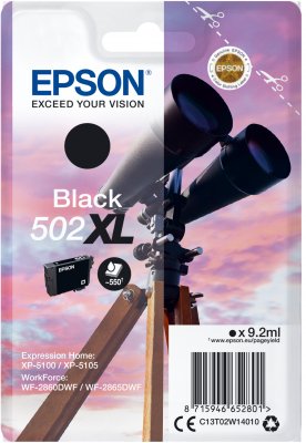 EPSON singlepack,Black 502XL,Ink,XL - obrázek produktu