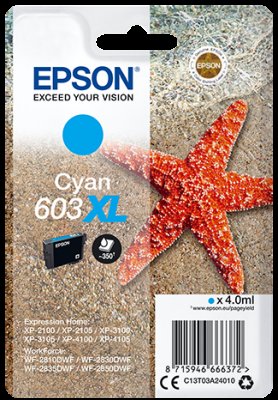 EPSON siglepack, Cyan 603XL - obrázek produktu