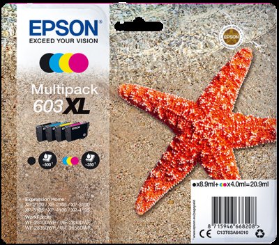 Epson multipack 4-colours 603XL - obrázek produktu