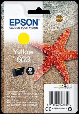 Epson singlepack, Yellow 603 - obrázek produktu