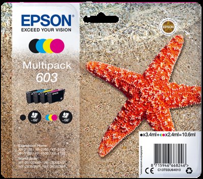 Epson multipack 4-colours 603 - obrázek produktu