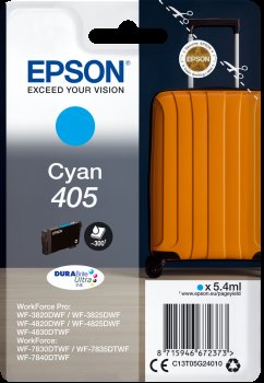 Epson Singlepack Cyan 405 DURABrite Ultra Ink - obrázek produktu