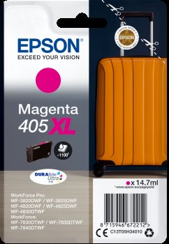 Epson Singlepack Magenta 405XL DURABrite Ultra Ink - obrázek produktu