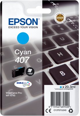 EPSON WF-4745 Series Ink Cartridge L Cyan - obrázek produktu