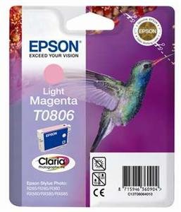 R265 / 360,RX560 Lt. Magenta Ink cartridge (T0806) - obrázek produktu