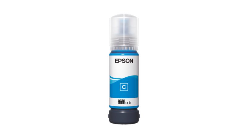 EPSON 108 EcoTank Cyan ink bottle, 7200 s. - obrázek produktu