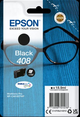 EPSON Singlepack Black 408 DURABrite Ultra Ink - obrázek produktu