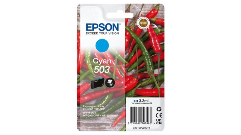EPSON Singlepack Cyan 503 Ink - obrázek produktu