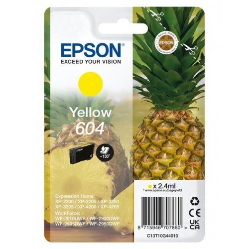 EPSON Singlepack Yellow 604 Ink - obrázek produktu