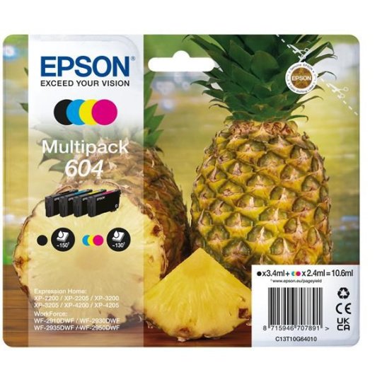 EPSON Multipack 4-colours 604 Ink - obrázek produktu