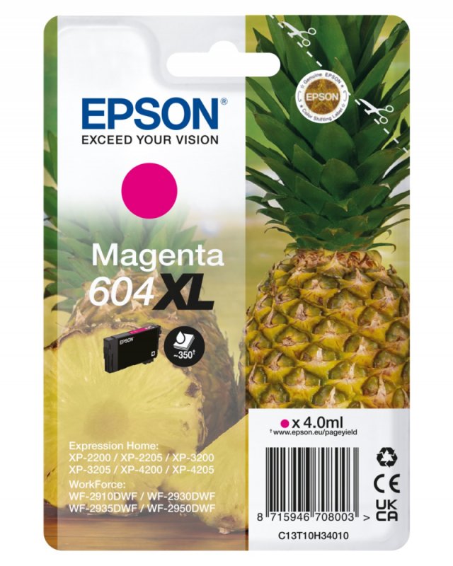 EPSON Singlepack Magenta 604XL Ink - obrázek produktu