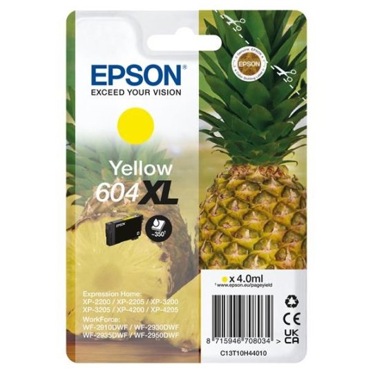 EPSON Singlepack Yellow 604XL Ink - obrázek produktu