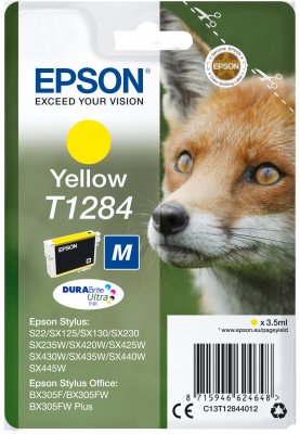 Yellow Ink Cartridge  (T1284) - obrázek produktu
