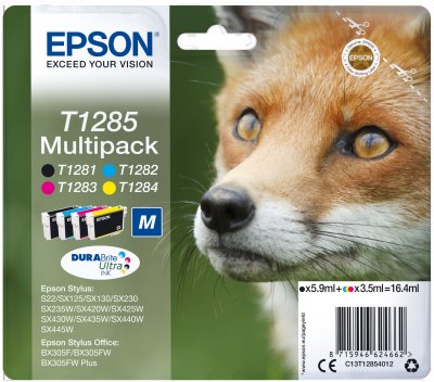 Multipack CMYK Ink Cartridge  (T1285) - obrázek produktu