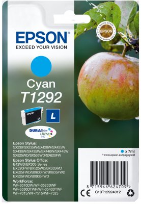 Epson Singlepack Cyan T1292 DURABrite Ultra Ink - obrázek produktu