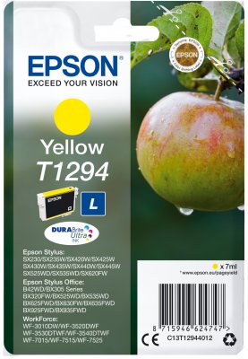 Epson Singlepack Yellow T1294 DURABrite Ultra Ink - obrázek produktu