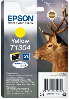 Epson Singlepack Yellow T1304 DURABrite Ultra Ink - obrázek produktu