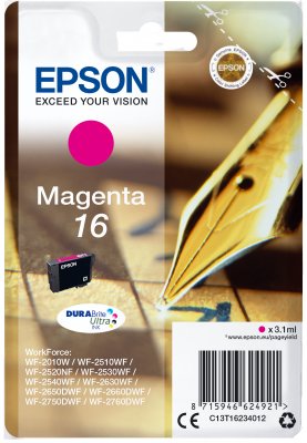 Epson Singlepack Magenta 16 DURABrite Ultra Ink - obrázek produktu