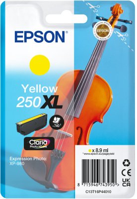 Epson Singlepack Yellow 250XL ink - obrázek produktu