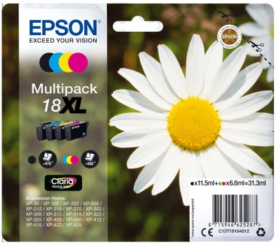 Epson Multipack 4-colours 18XL Claria Home Ink - obrázek produktu