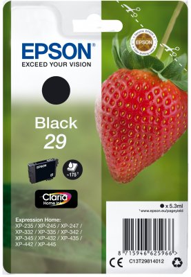 Epson Singlepack Black 29 Claria Home Ink - obrázek produktu