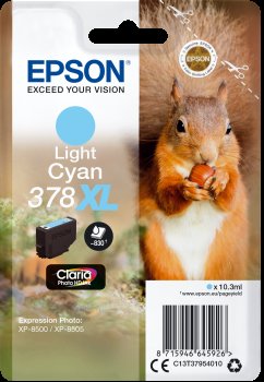 Epson Singlepack Light Cyan 378 XL Claria - obrázek produktu