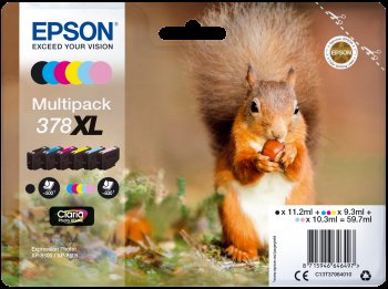 Epson Multipack 6-colours 378 XL Claria - obrázek produktu