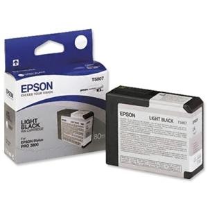 Epson T580 Light Black (80 ml) - obrázek produktu