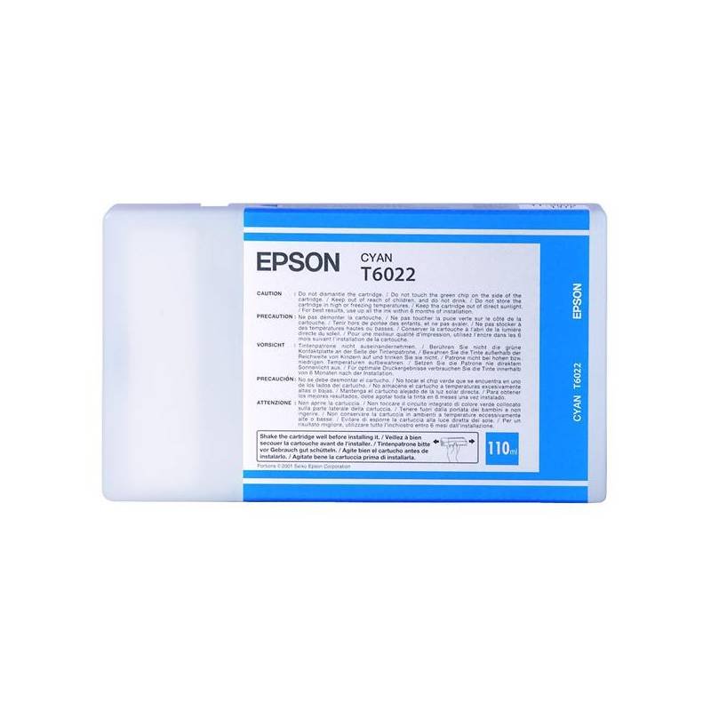 Epson T602 Cyan 110 ml - obrázek produktu