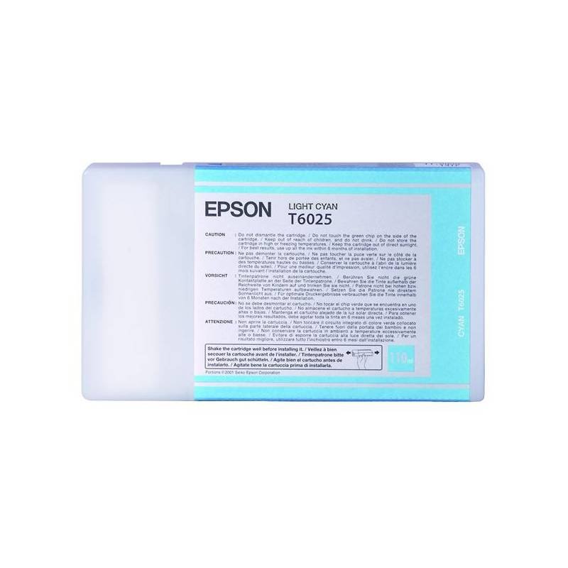 Epson T602 Light Cyan 110 ml - obrázek produktu