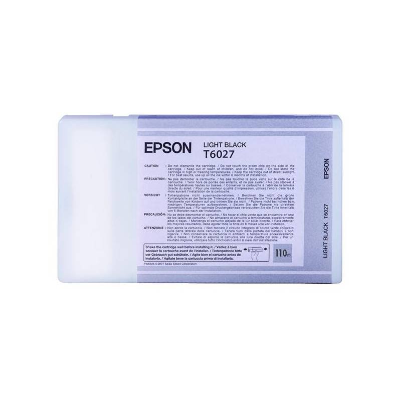Epson T602 Light Black 110 ml - obrázek produktu