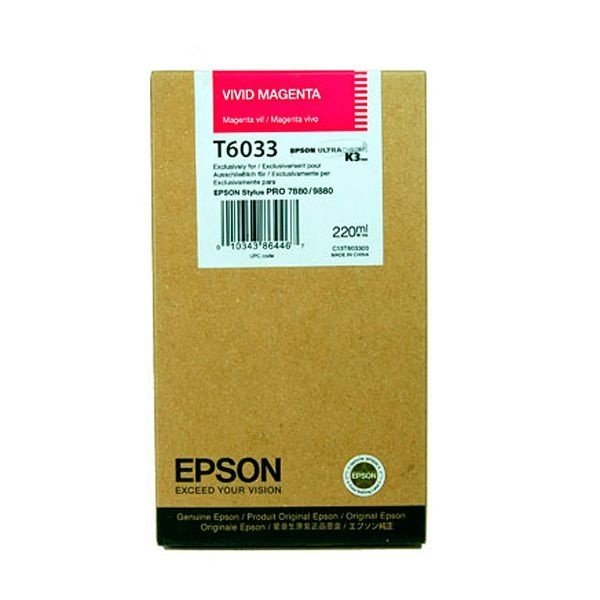 Epson T603 Light magenta 220 ml - obrázek produktu