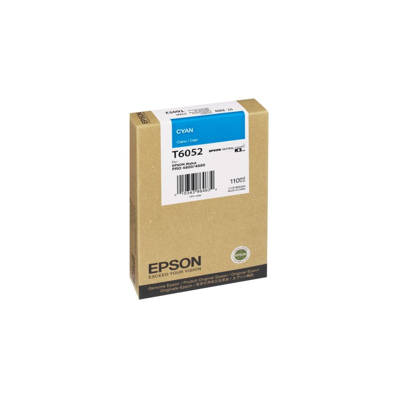 Epson T605 110ml Cyan - obrázek produktu