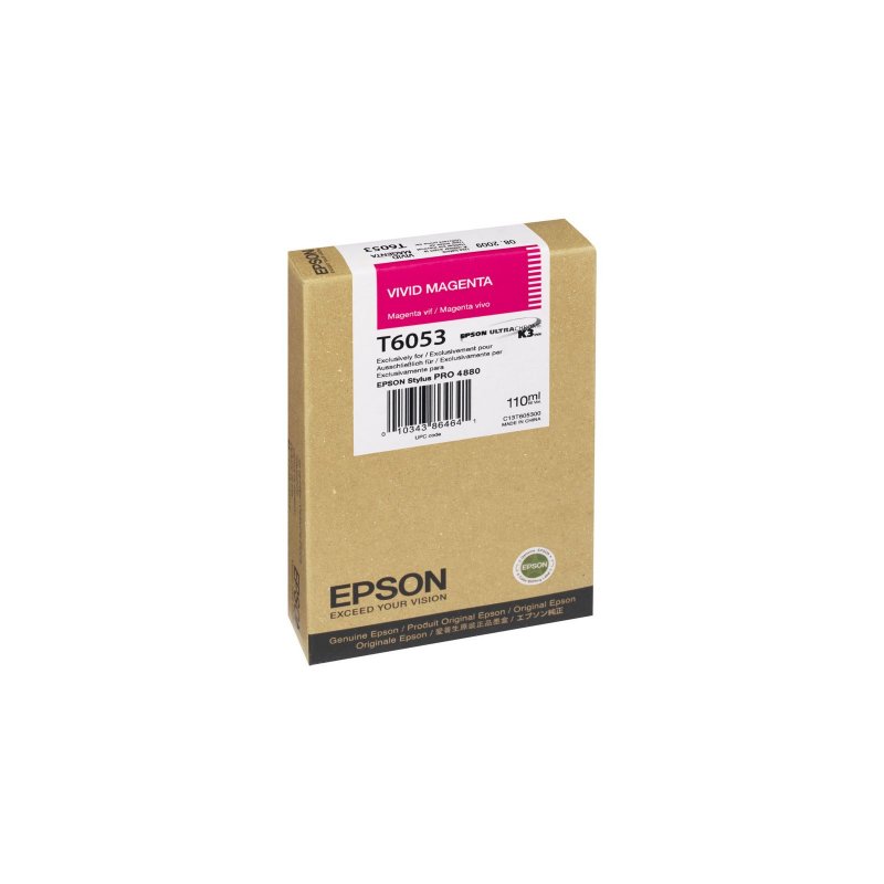 Epson T605 110ml Vivid Magenta - obrázek produktu