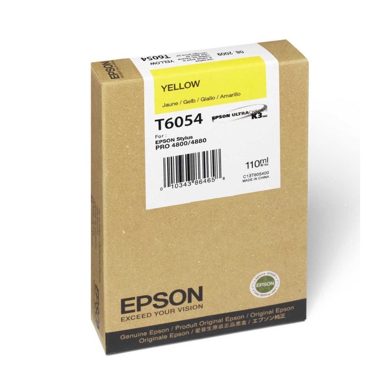 Epson T605 110ml Yellow - obrázek produktu