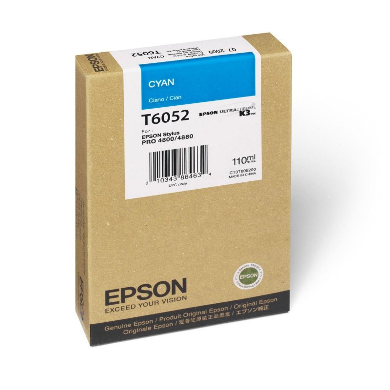 Epson T605 110ml Light Cyan - obrázek produktu