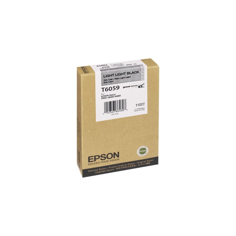Epson T605 110ml Light Light Black - obrázek produktu