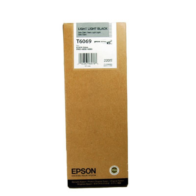Epson T606 Light Light Black 220 ml - obrázek produktu
