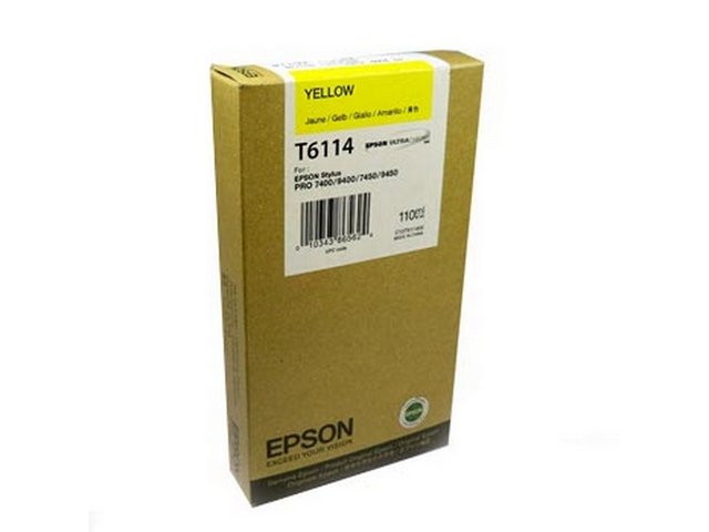 Epson T611 110ml Yellow - obrázek produktu