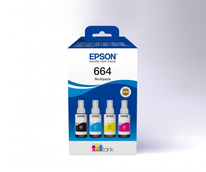 Epson 664 EcoTank 4-colour multipack - obrázek produktu