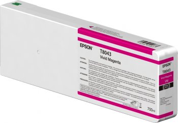 Epson Singlepack Vivid Magenta T804300 UltraChrome HDX/ HD 700ml - obrázek produktu