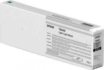 Epson Singlepack Light Light Black T804900 UltraChrome HDX/ HD 700ml - obrázek produktu