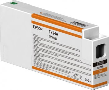 Epson Orange T824A00 UltraChrome HDX 350ml - obrázek produktu