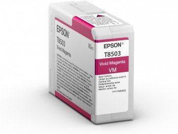 Epson Singlepack Photo Vivid Magenta T850300 UltraChrome HD ink 80ml - obrázek produktu