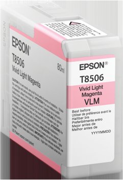 Epson Singlepack Photo Light Magenta T850600 UltraChrome HD ink 80ml - obrázek produktu
